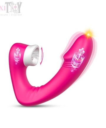 Clitoral Licking Curved G Spot Vibrator