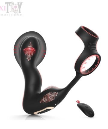 Inflatable Prostate Massager Anal Vibrator
