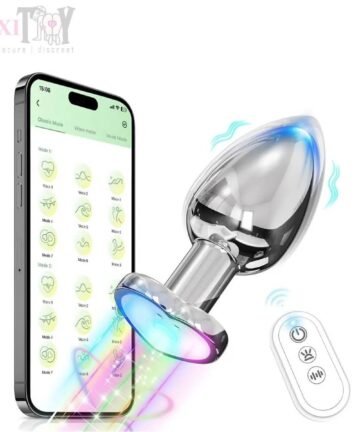 Luminous Vibrating Butt Plug