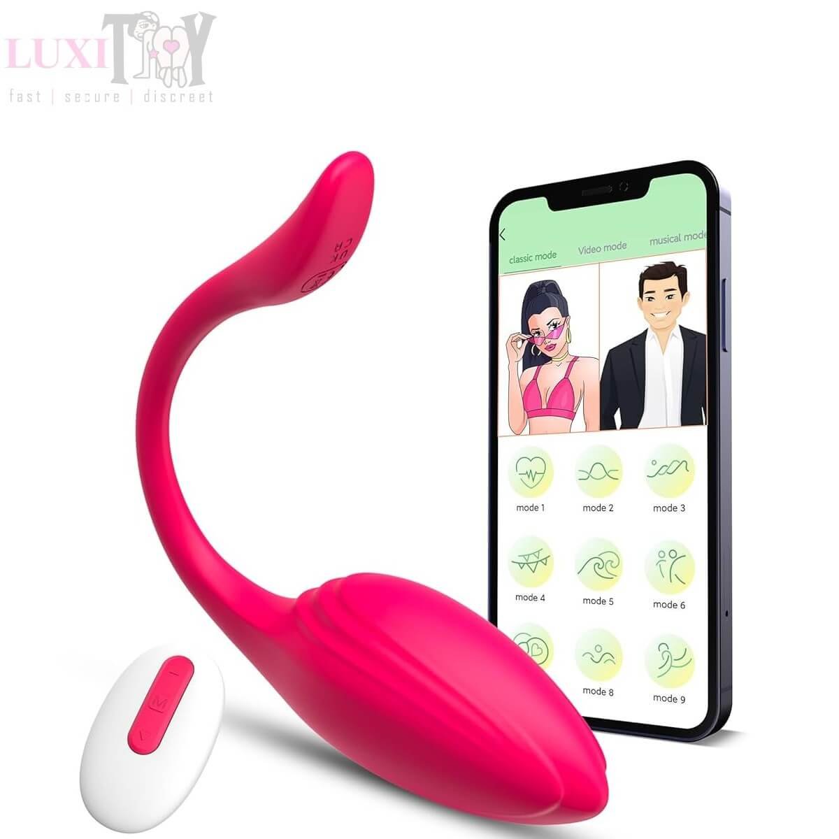 Pelvic Floor Vibrator With Remote