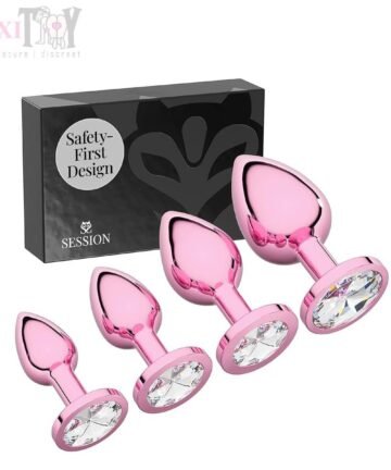 Stimulate Wand Fetish Plug Solid Metal