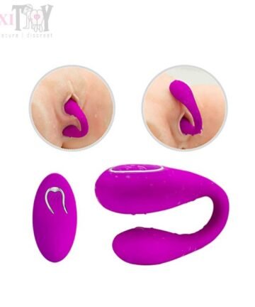 U Shape Vibrator With Remote