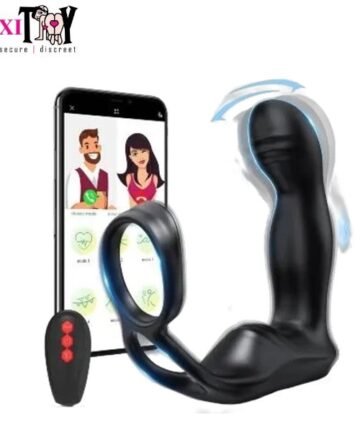 Anal Vibrator Prostate Massager With Cock Ring In Pakistan