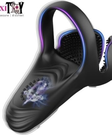 Rotating Prostate Massager With Vibrating Cock Ring In Pakistan