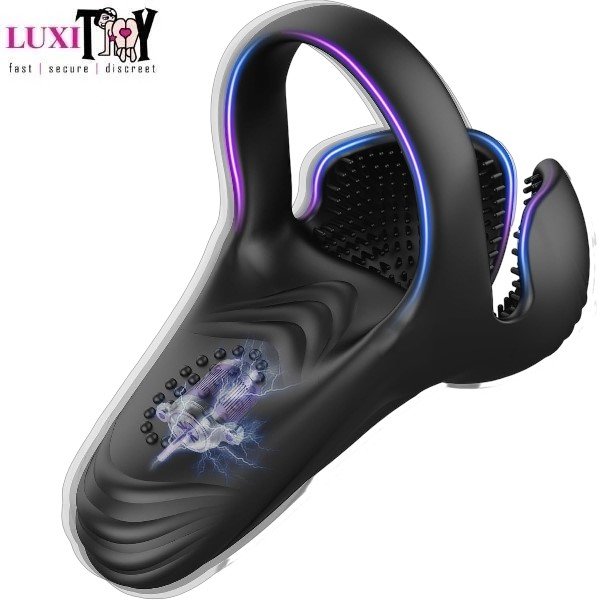 Rotating Prostate Massager With Vibrating Cock Ring In Pakistan
