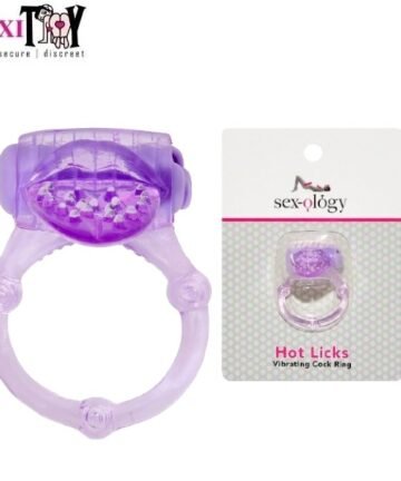 Hot Licks Vibrating Cock Ring Sexology In Pakistan