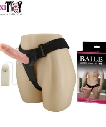 Strap On Hollow Dildo Vibrator By Bailey